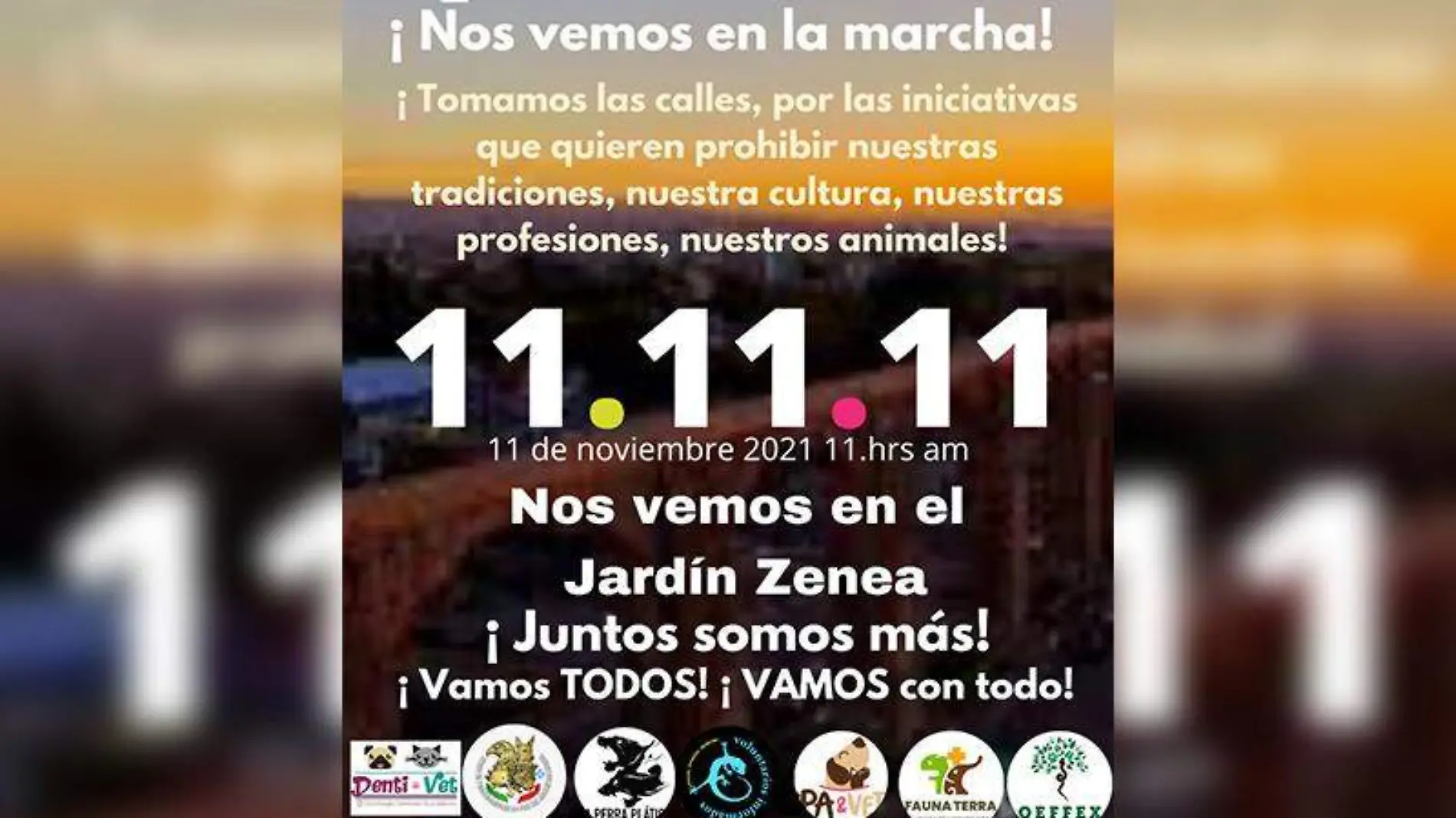 Marcha animales